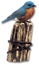 Bluebird Carving